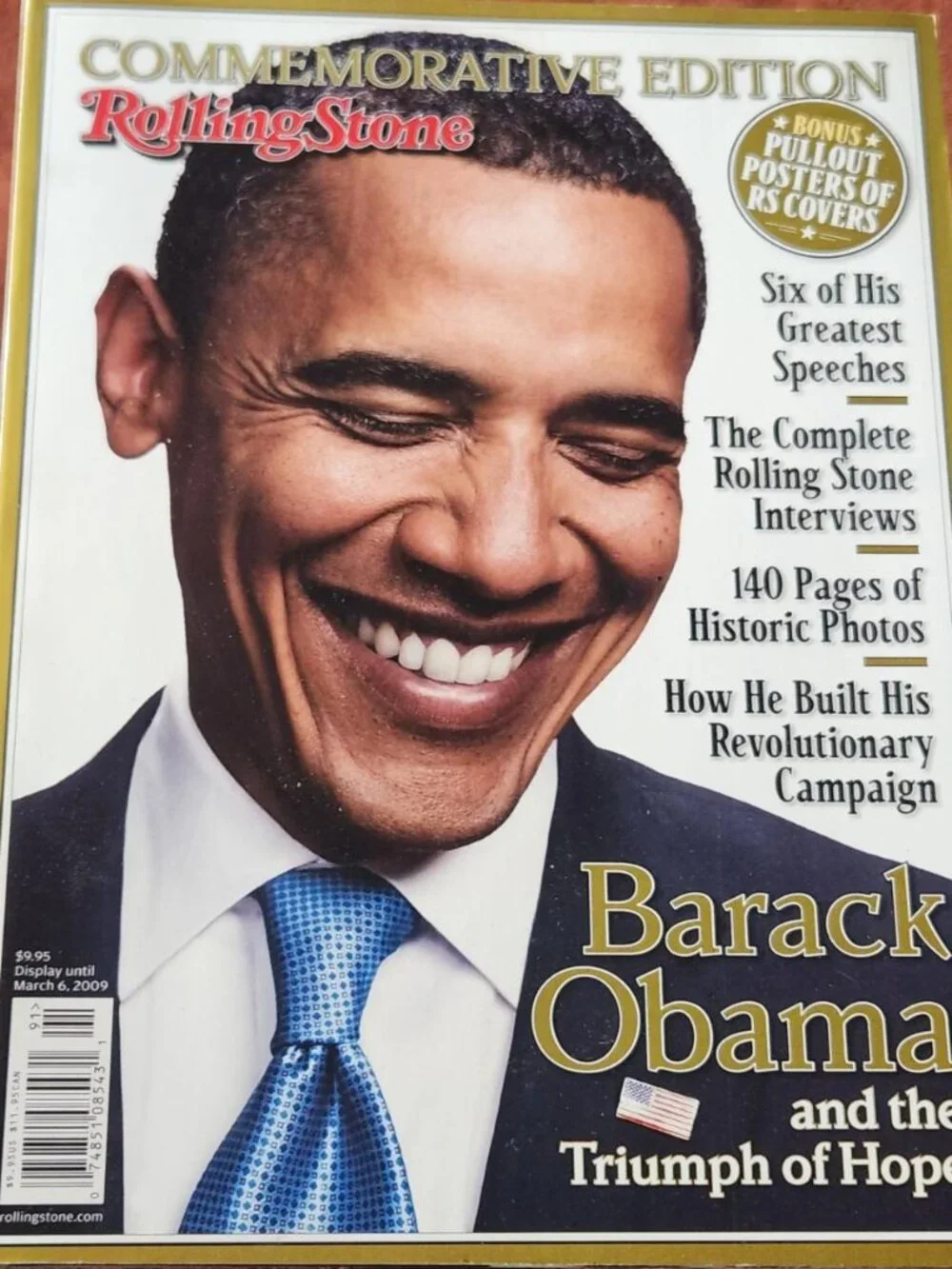 Rolling Stone - Barack Obama [Commemorative Edition] Feb 2009